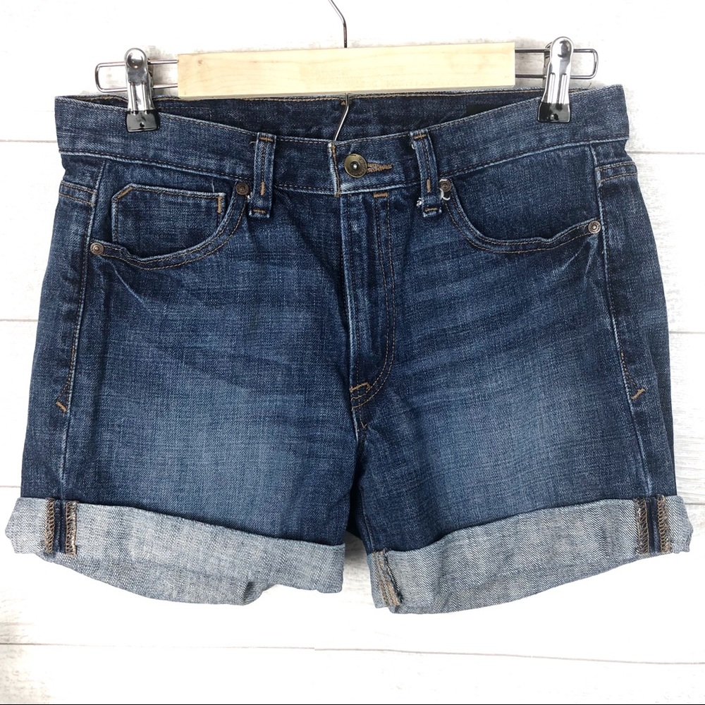 CALVIN KLEIN JEANS Cuffed Jean Shorts